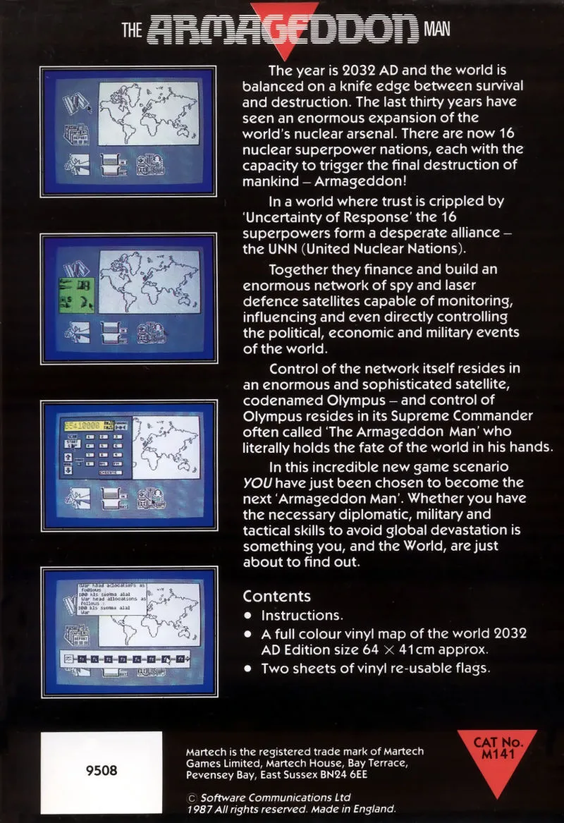 Global Commander box back