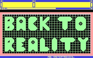 Back to Reality screenshot