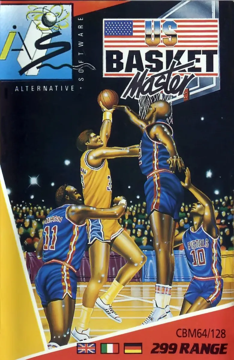 Basket Master cover art for Commodore 64