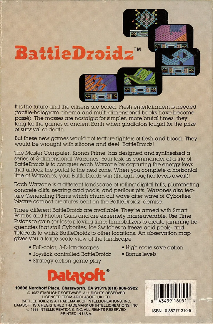 BattleDroidz box back