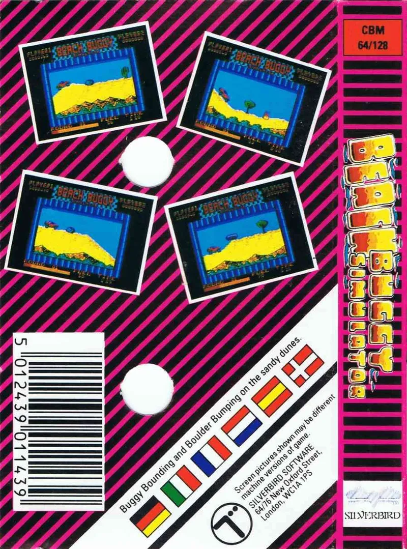 Beach Buggy Simulator box back