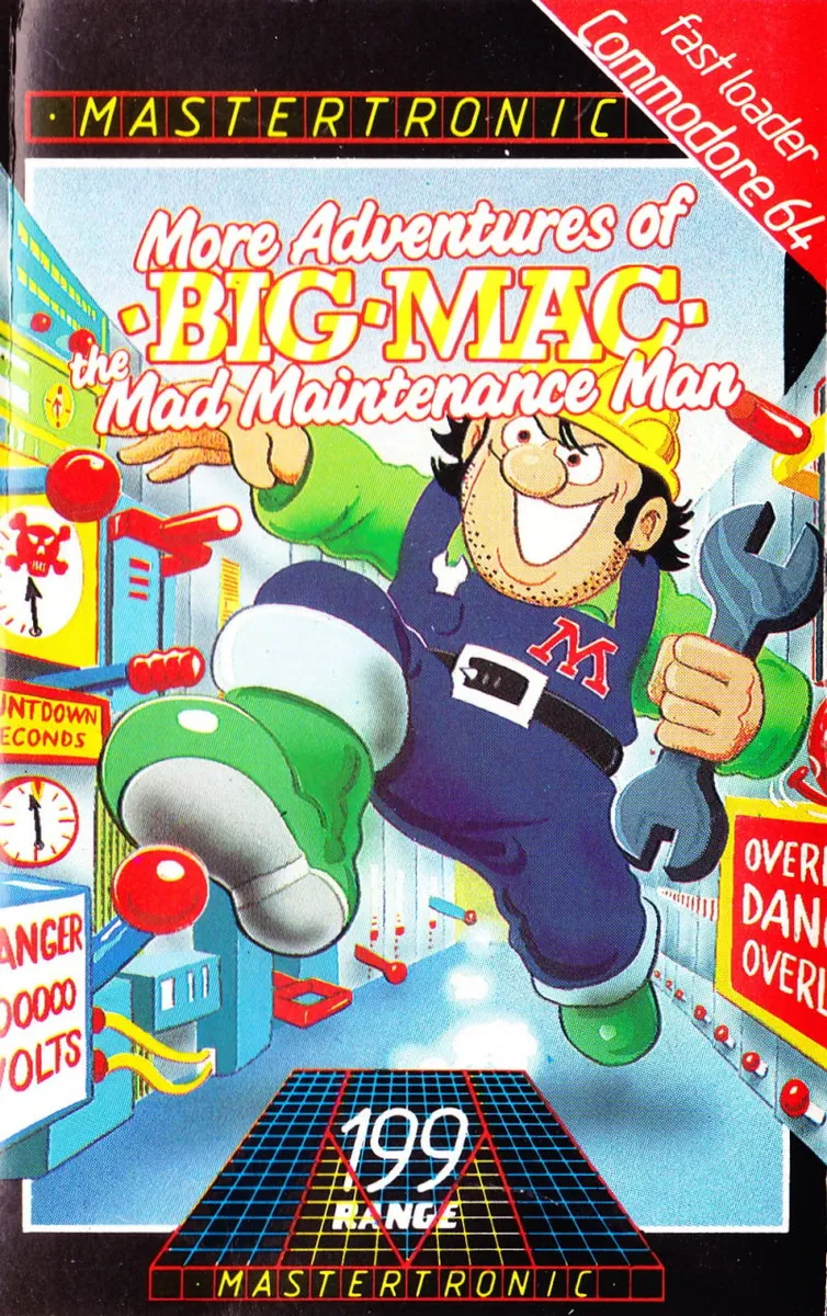 More Adventures of Big Mac: The Mad Maintenance Man box art