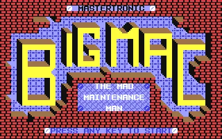 More Adventures of Big Mac: The Mad Maintenance Man screenshot