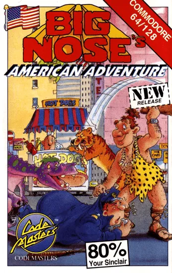 Bignose's USA Adventure box art
