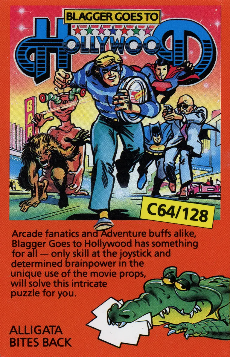 Blagger Goes to Hollywood box art
