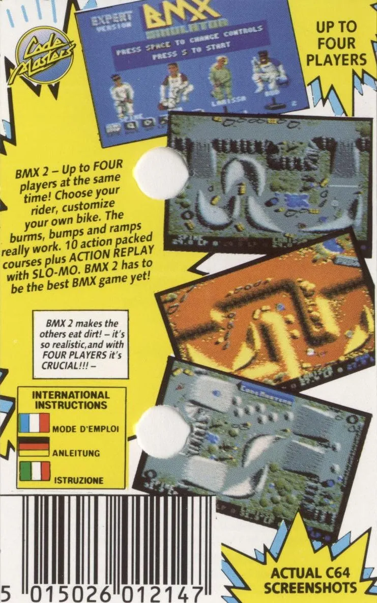 BMX Simulator 2 box back