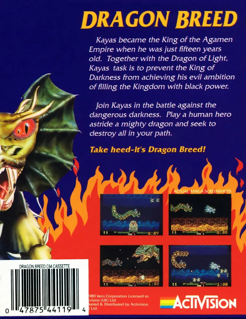 Dragon Breed box back