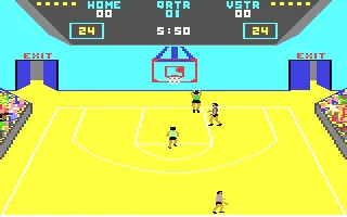 Backdrop artwork for GBA Championship Basketball: Two-on-Two