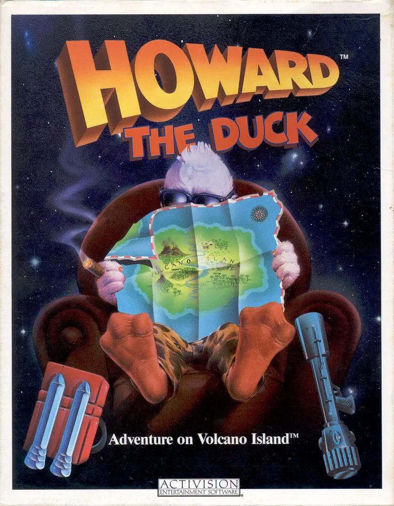 Howard the Duck: Adventure on Volcano Island box art