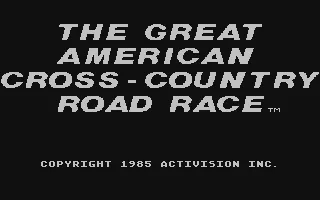 The Great American Cross-Country Road Race screenshot