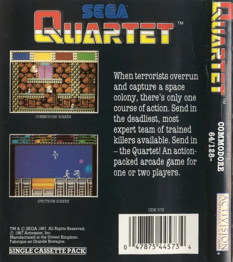 Quartet box back