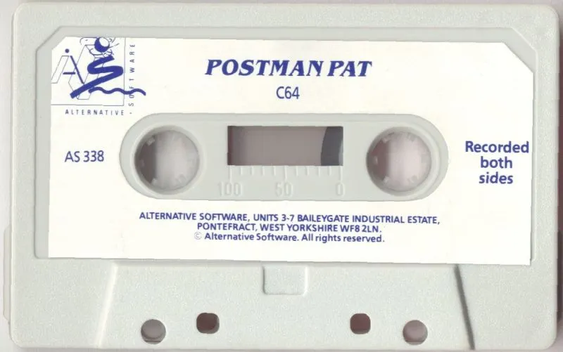 Postman Pat cart