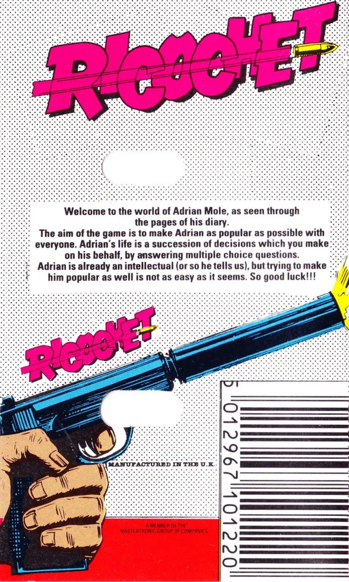 The Growing Pains of Adrian Mole box back