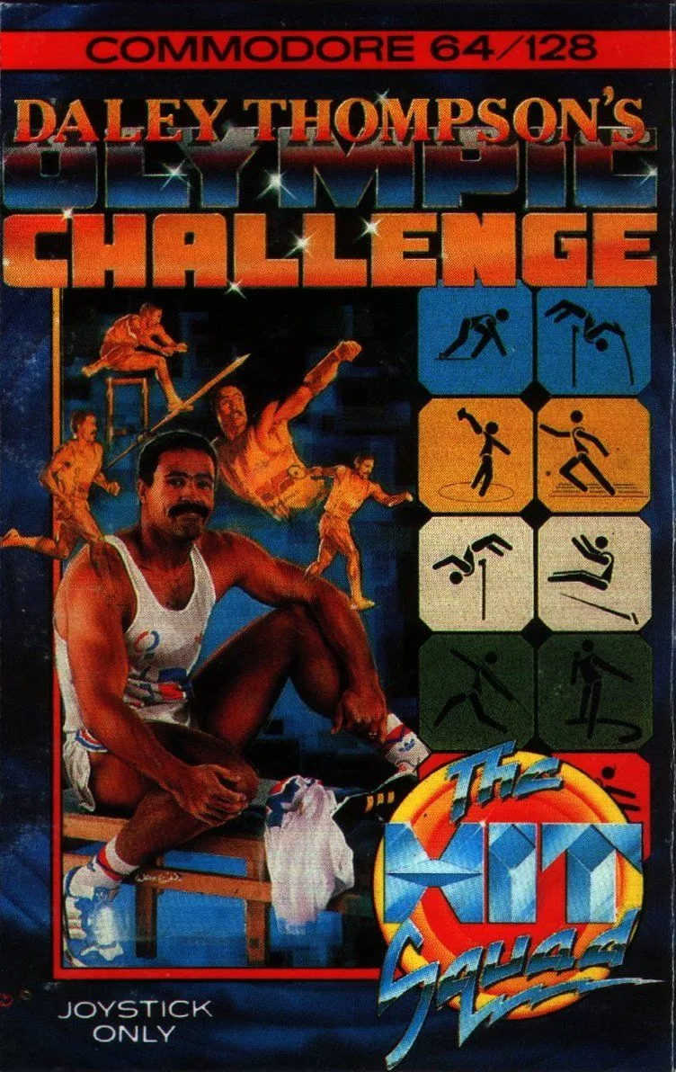 Daley Thompson's Olympic Challenge box art