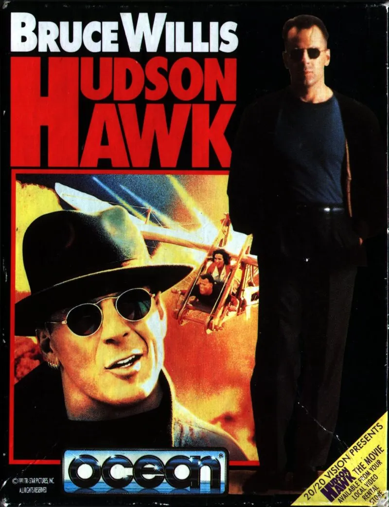 Hudson Hawk box art