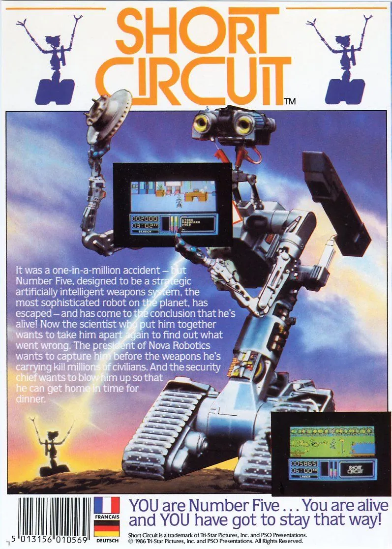 Short Circuit box back