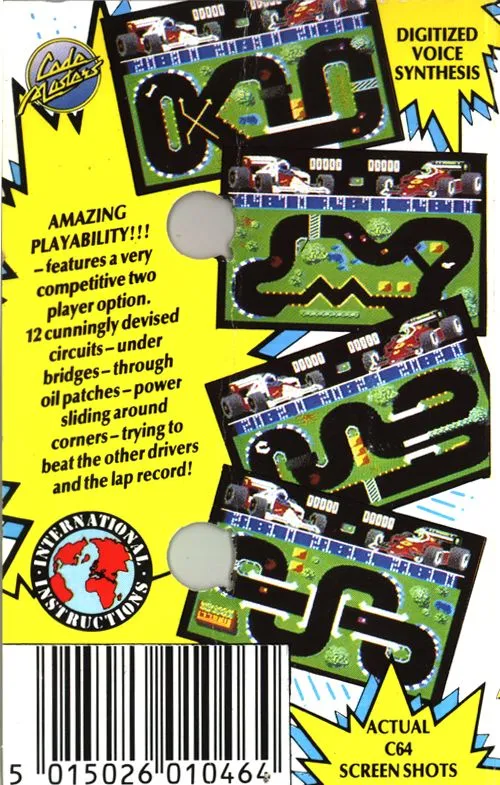 Grand Prix Simulator box back