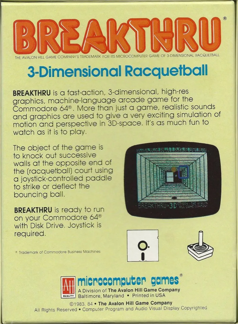 BreakThru box back