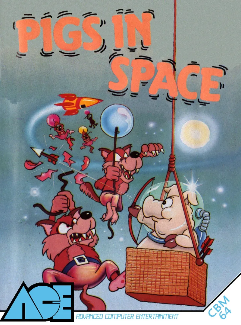 Pigs in Space box art