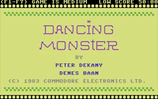 Backdrop artwork for Dancing Monster