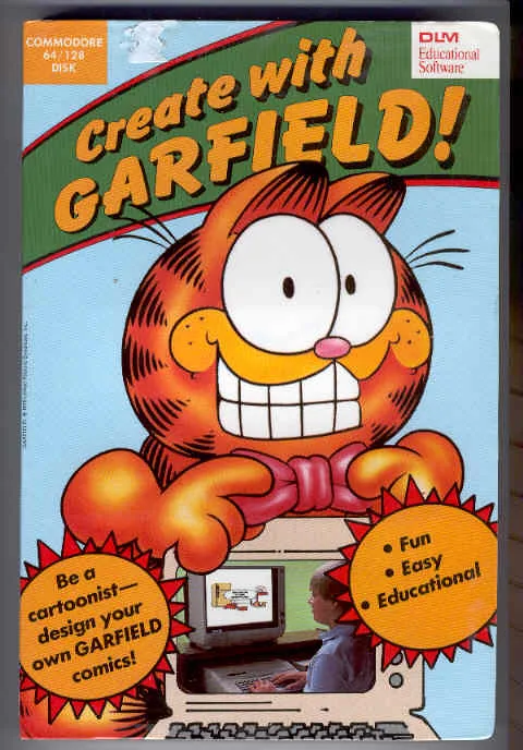 Create with Garfield! box art