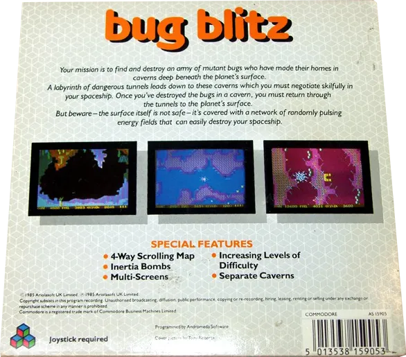Bug Blitz box back