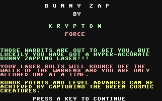 Bunny Zap screenshot