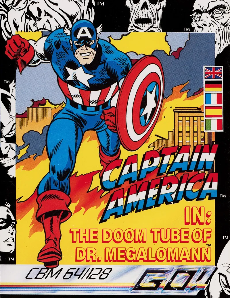Captain America and the Doom Tube box art