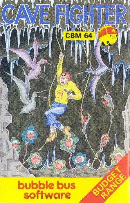 Cave Fighter cover art for Commodore 64