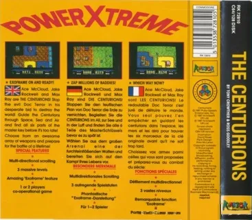 Centurions Power X Treme box back