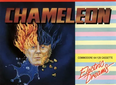 Chameleon cover art for Commodore 64