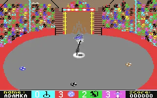 Backdrop artwork for Circus Games (Keypunch Software)