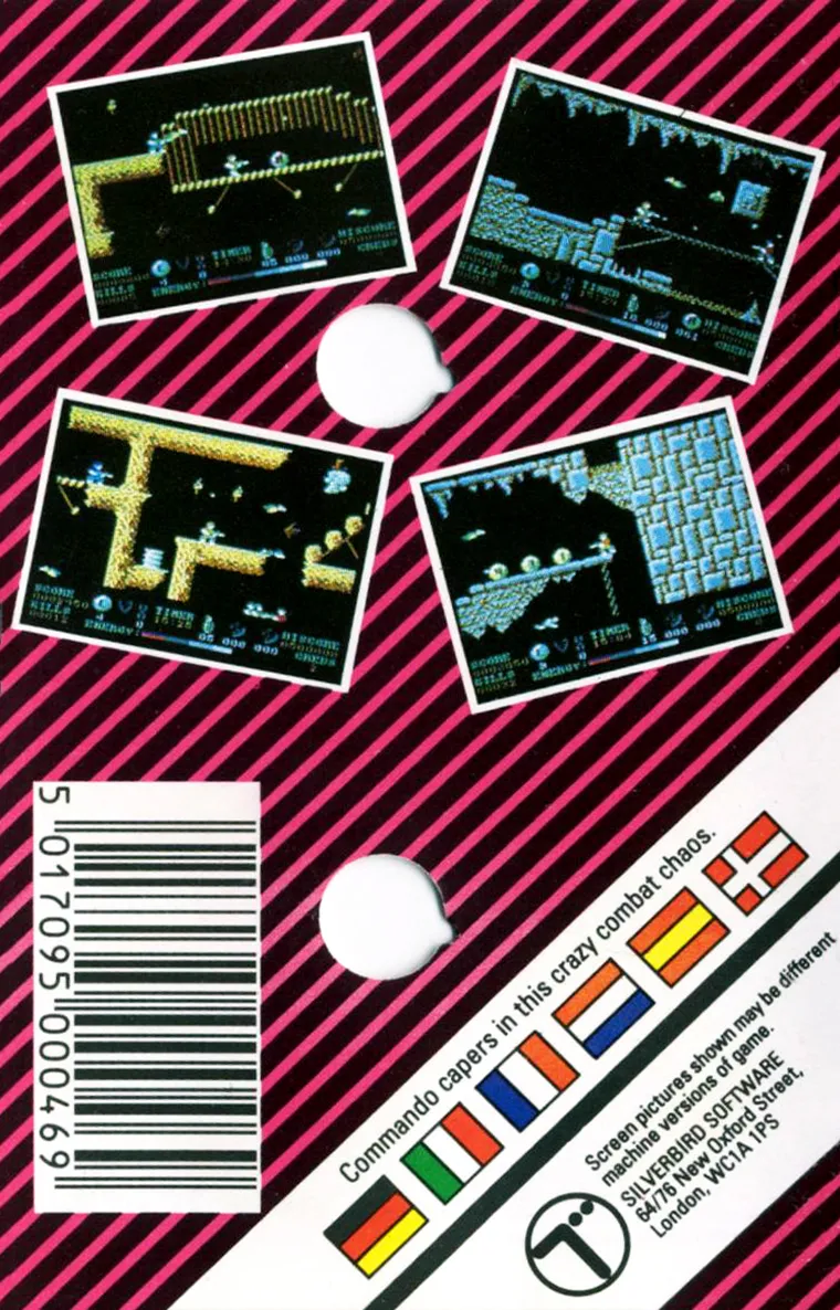 Combat Crazy box back
