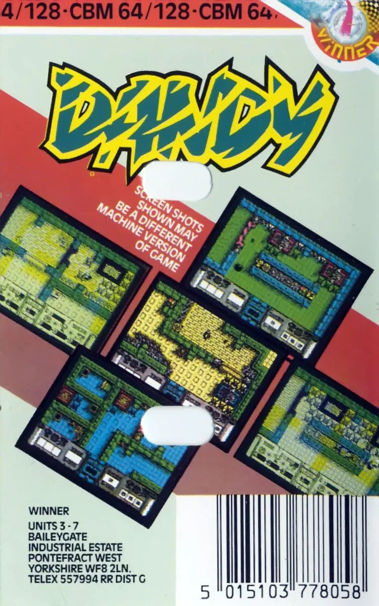 Dandy box back