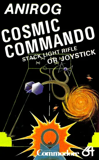 Cosmic Commando box art