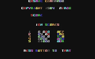 Cosmic Commando screenshot