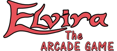 Elvira: The Arcade Game logo