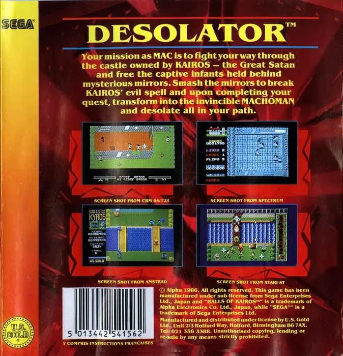 Desolator box back