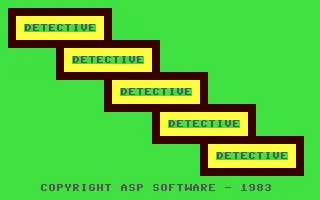 Backdrop artwork for Detective (Argus Press Software)