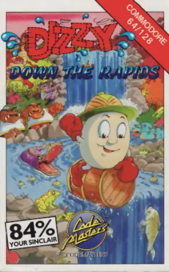 Dizzy: Down the Rapids box art
