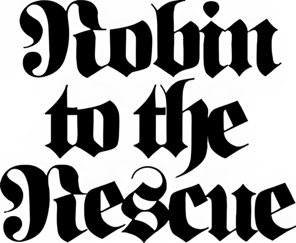 Robin to the Rescue logo