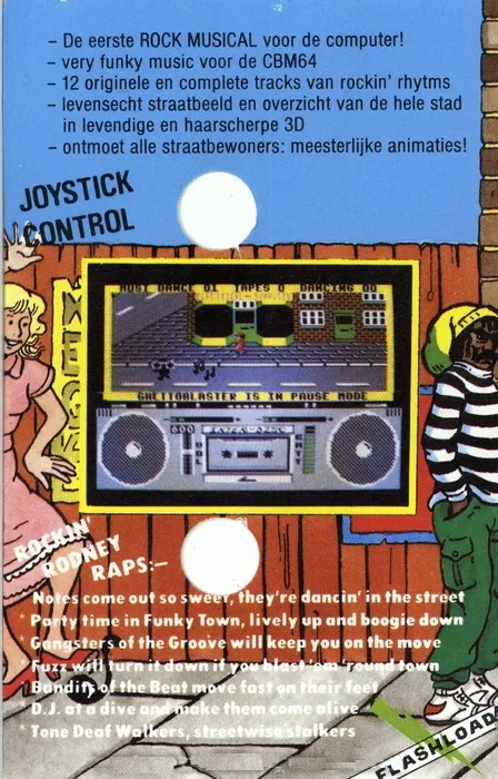 Ghetto Blaster box back