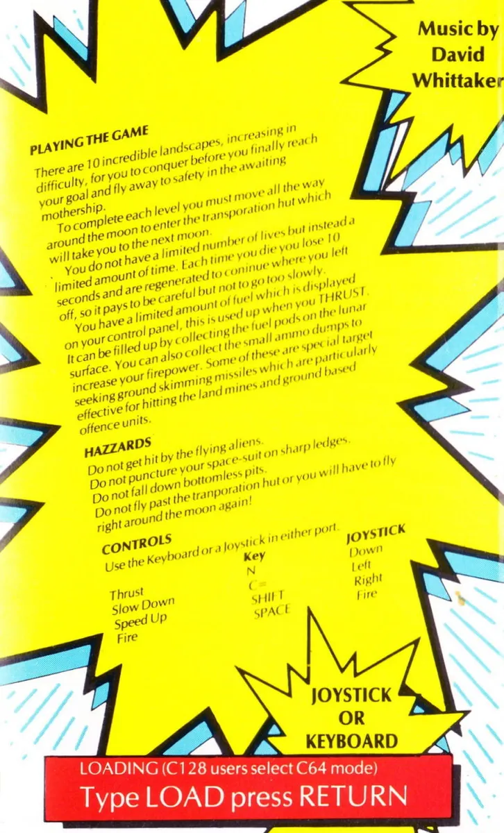 Super G-Man box back