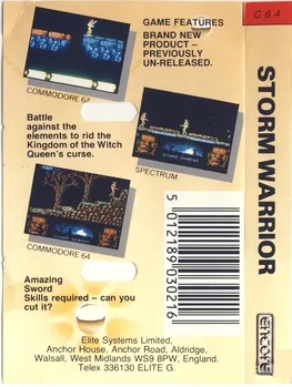 Storm Warrior box back