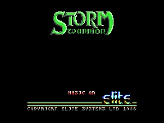 Backdrop artwork for Storm Warrior