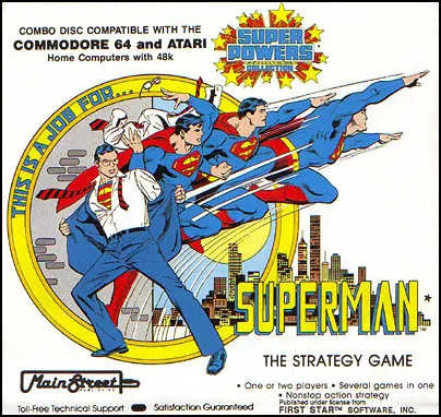 Superman: The Game box art