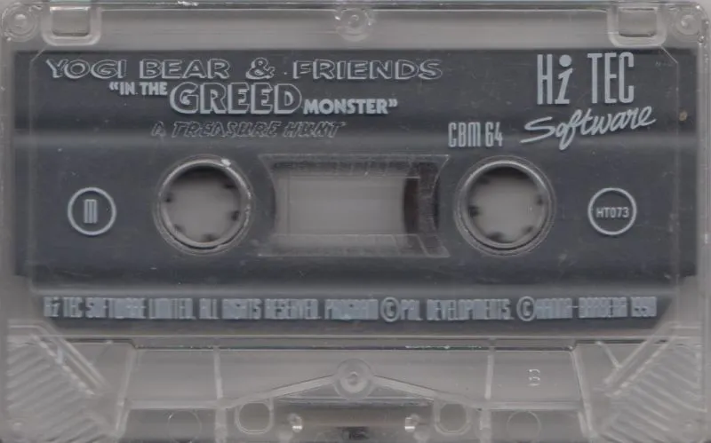Yogi Bear & Friends in The Greed Monster: A Treasure Hunt cart
