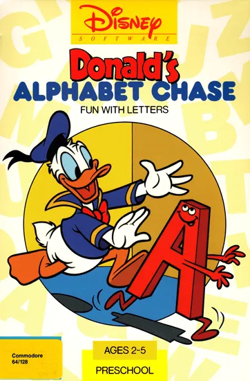 Donald's Alphabet Chase box art