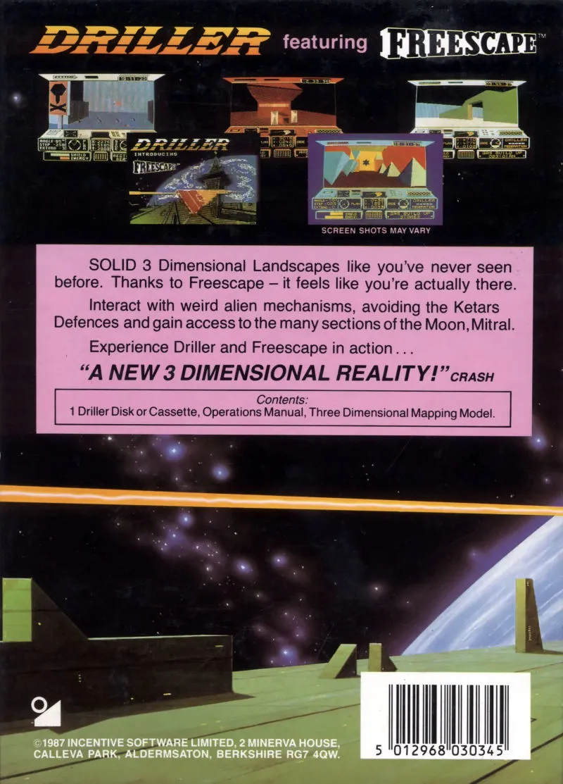Space Station Oblivion box back