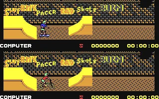 Backdrop artwork for Rad Ramp Racer
